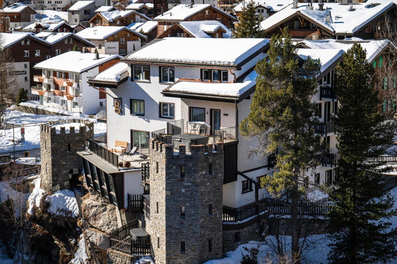 Boutique Hotel La Gorge Saas Fee Exterior foto