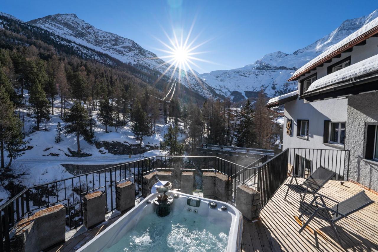 Boutique Hotel La Gorge Saas Fee Exterior foto