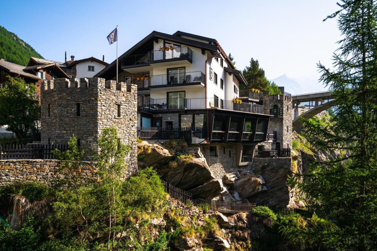 Boutique Hotel La Gorge Saas Fee Exterior foto