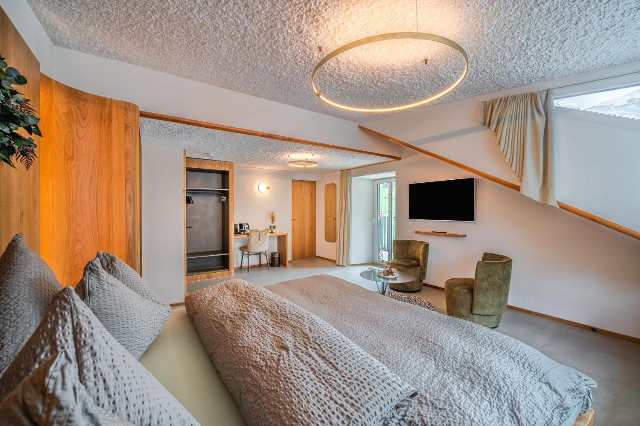 Boutique Hotel La Gorge Saas Fee Exterior foto