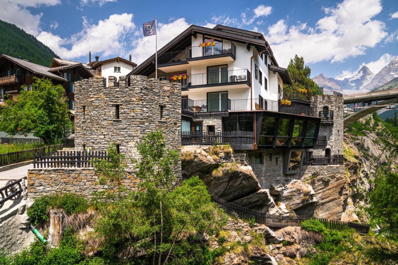 Boutique Hotel La Gorge Saas Fee Exterior foto