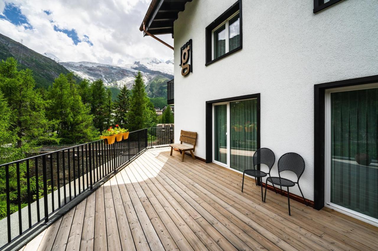 Boutique Hotel La Gorge Saas Fee Exterior foto