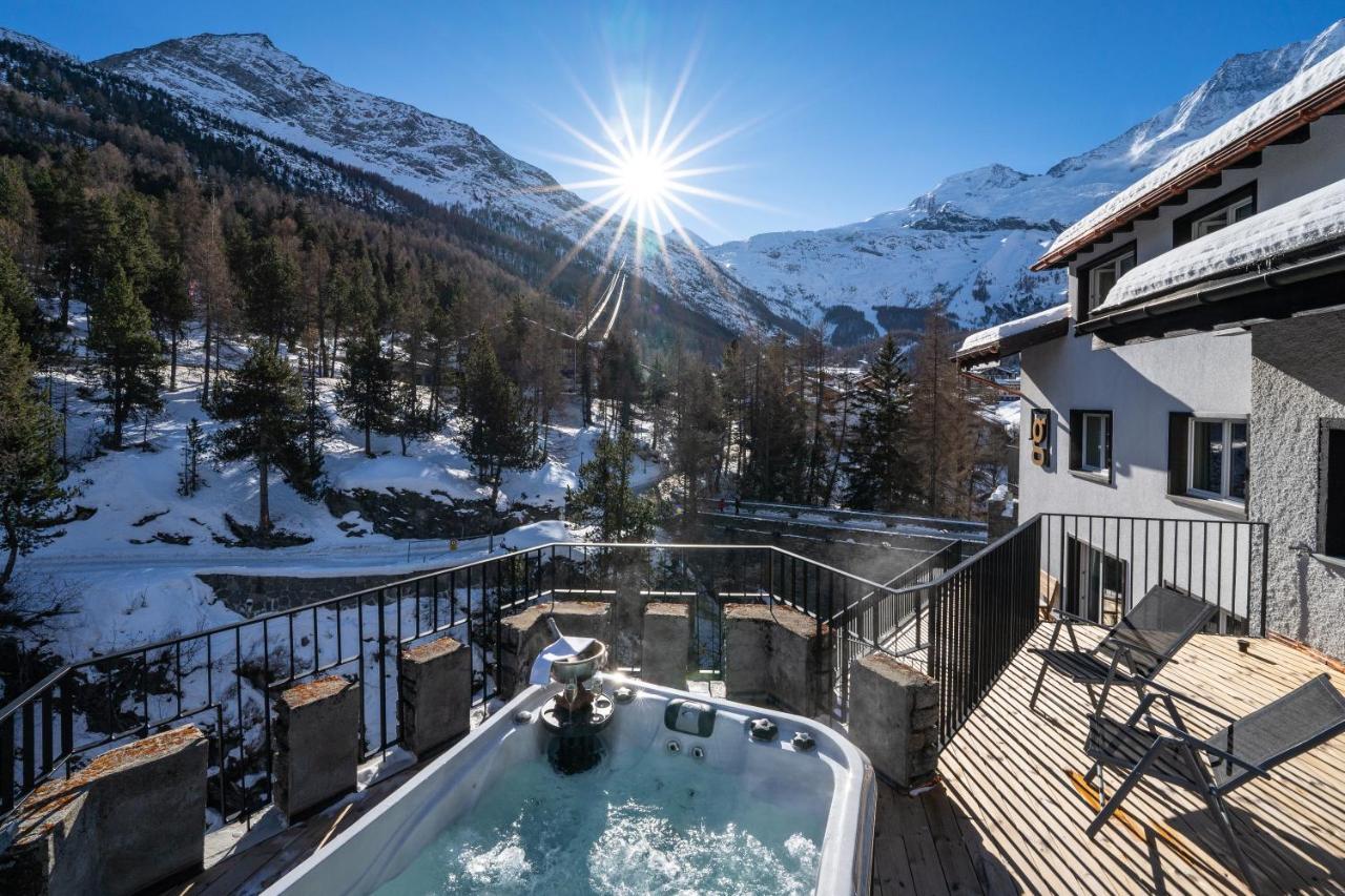Boutique Hotel La Gorge Saas Fee Exterior foto