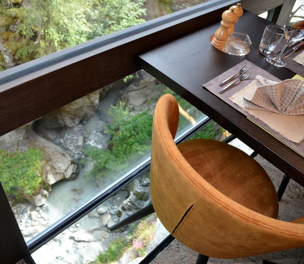 Boutique Hotel La Gorge Saas Fee Exterior foto